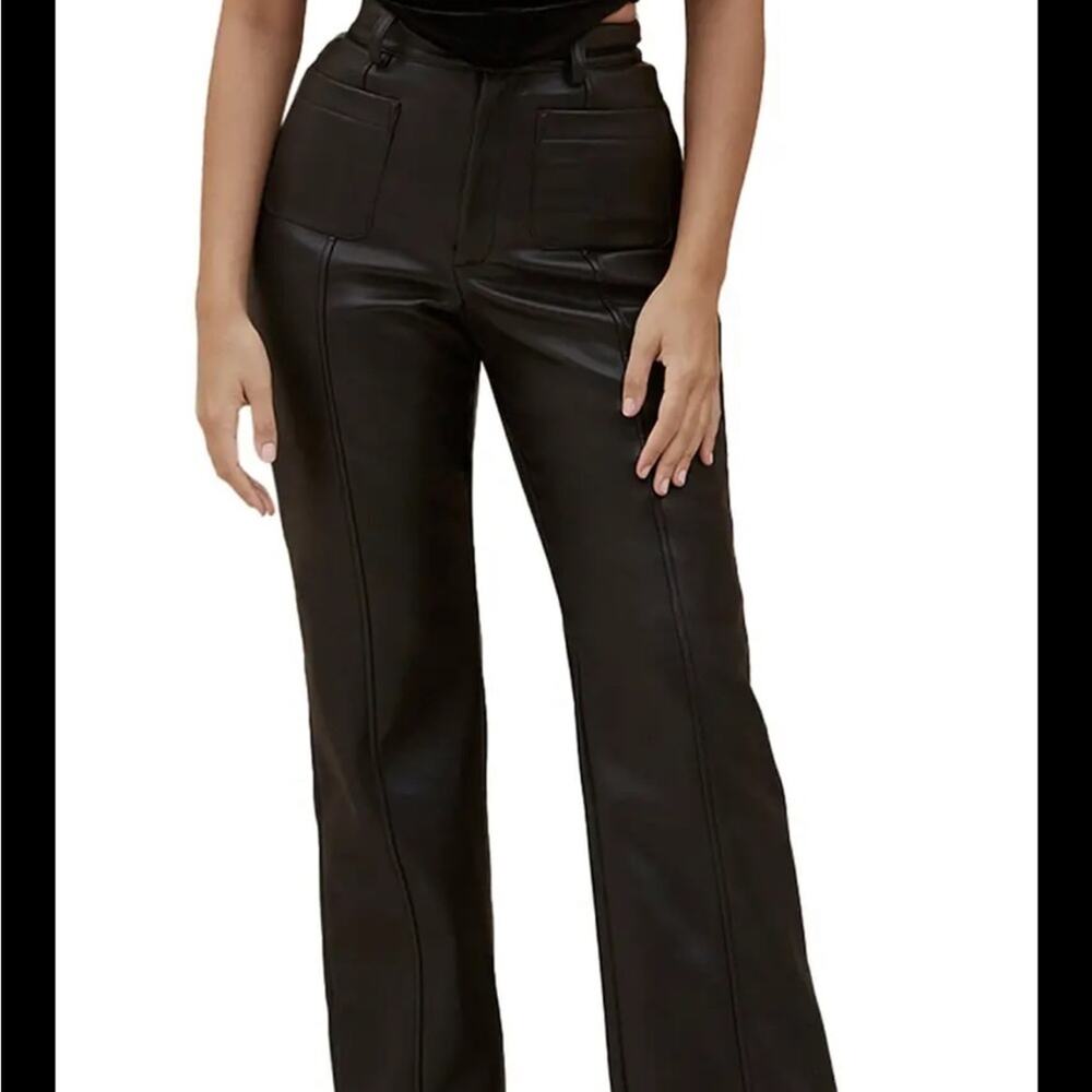 NWT House of CB Grainne Vegan Leather Pants XL